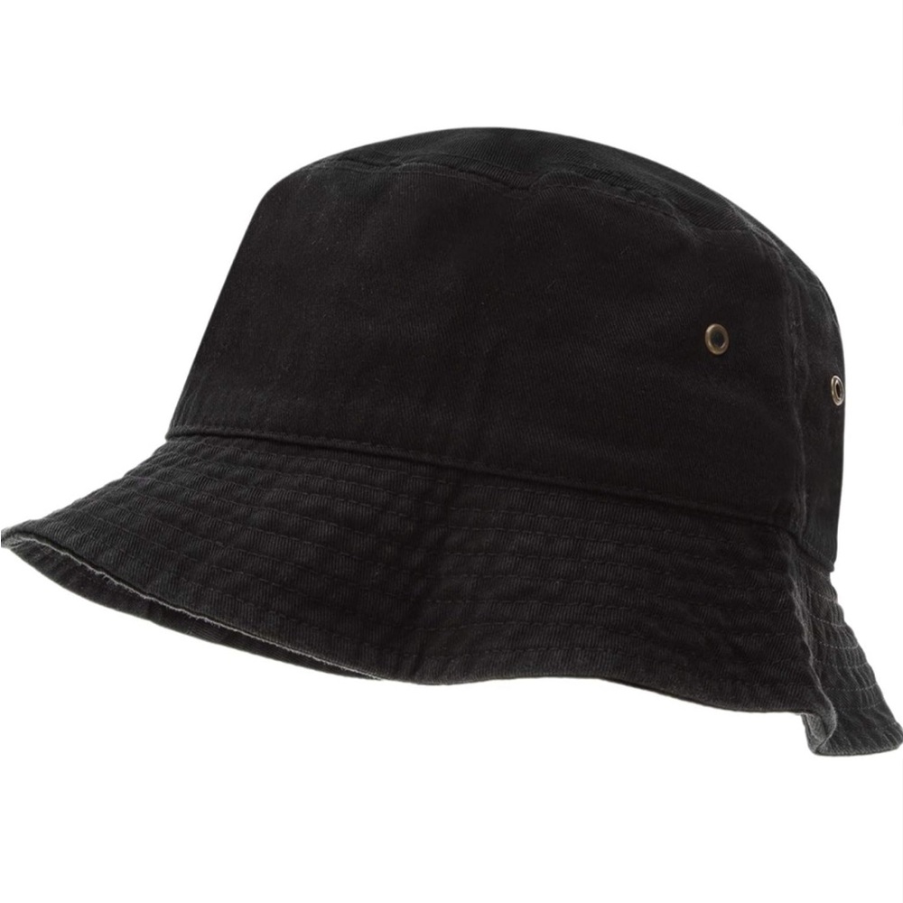 UNISEX Black Bucket Hat! NWOT